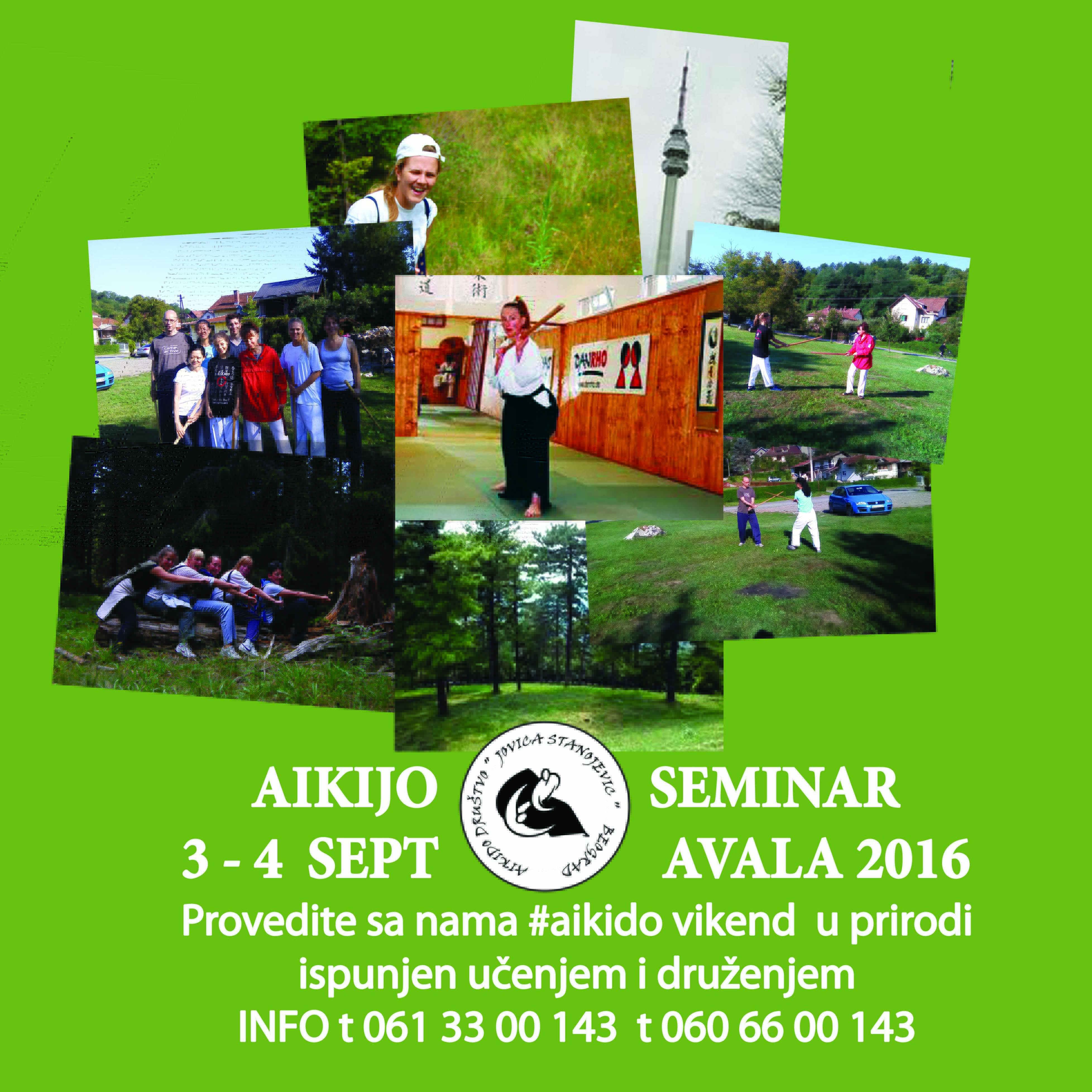 #AIKIDO VIKEND SEMINAR NA AVALI – “AIKIJO” 03-04 SEPT 2016